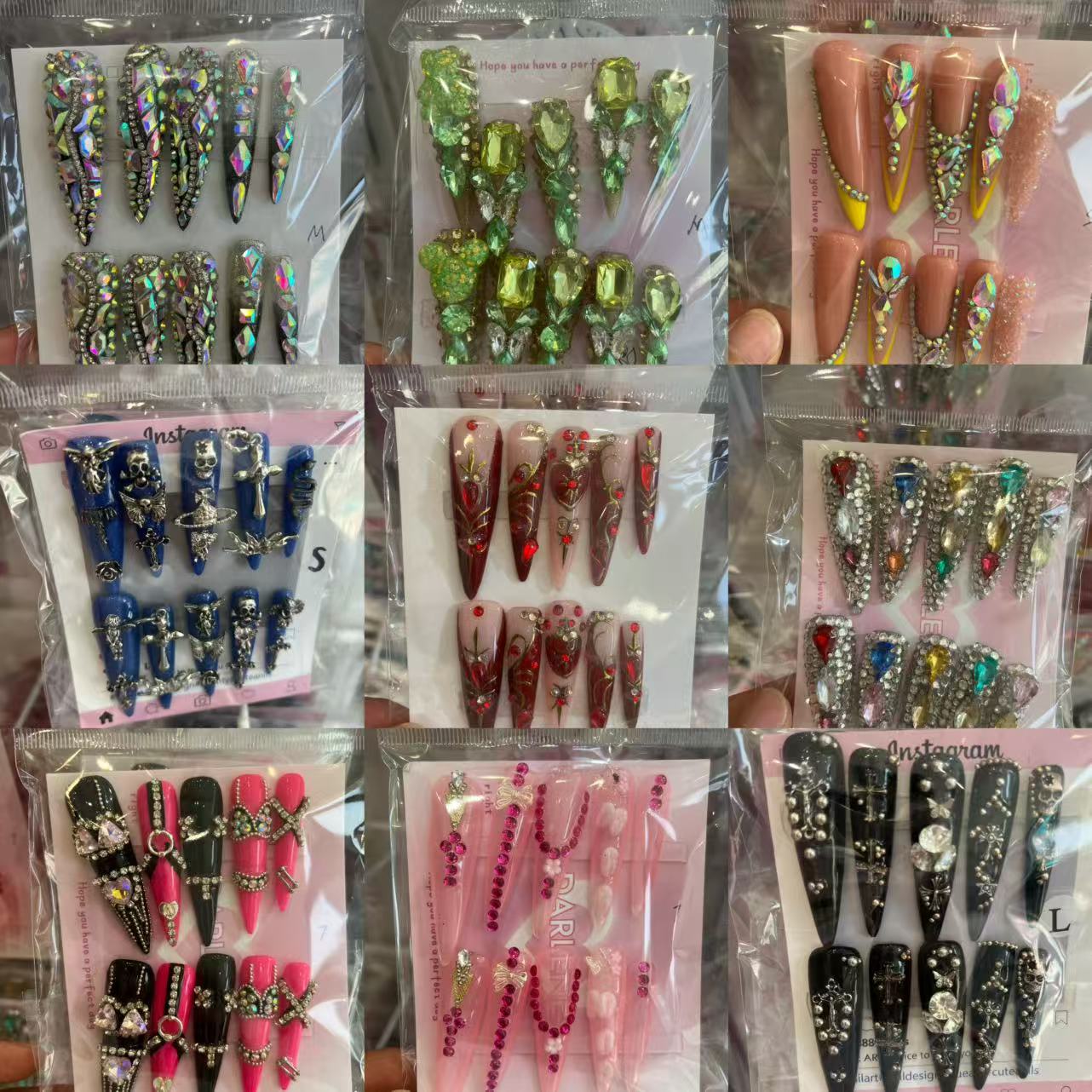 HANDMADE LONG NAILS